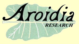 Aroidia Research logo Aroidia Research logo